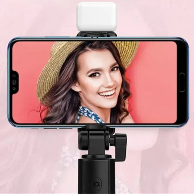 ViralSelfiePro – Palo de Selfie Bluetooth retráctil con luz y control remoto