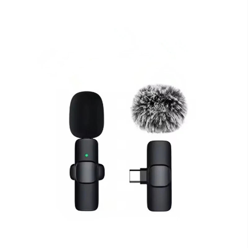 ViralVoice - Nuevo micrófono de solapa inalámbrico. Micrófono portátil para grabación de audio y vídeo para iPhone, Android, PC y cámara. Ideal para Instagram, Tik Tok y Youtube