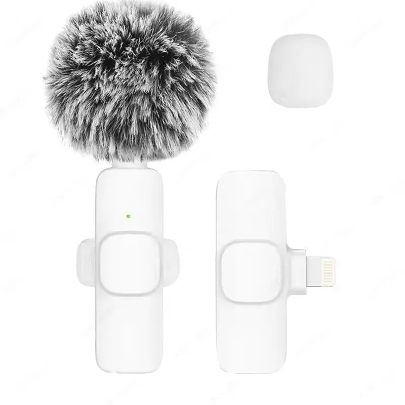 ViralVoice - Nuevo micrófono de solapa inalámbrico. Micrófono portátil para grabación de audio y vídeo para iPhone, Android, PC y cámara. Ideal para Instagram, Tik Tok y Youtube